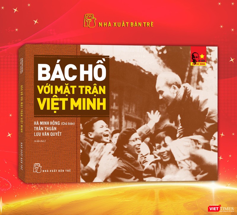 Bìa cuốn sách "Bác Hồ với Mặt trận Việt Minh"
