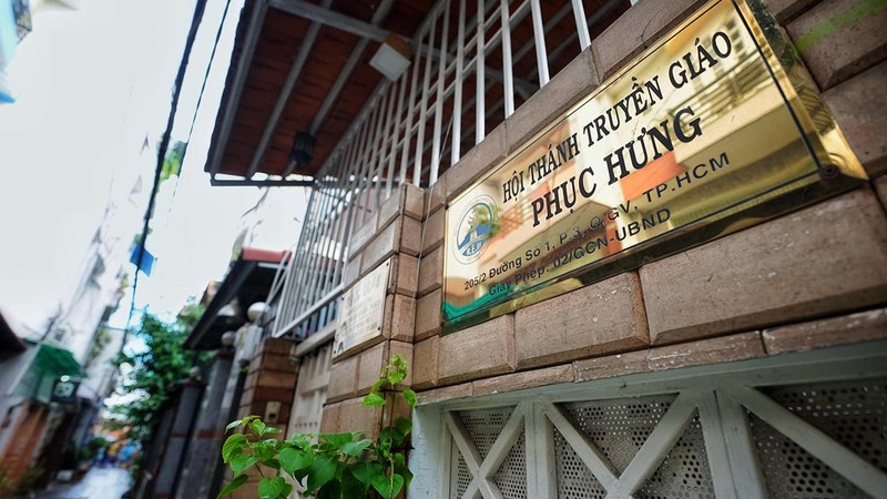 Trụ sở Hội thánh truyền giáo Phục Hưng được đăng ký tại quận Gò Vấp - Ảnh: Hữu Khoa