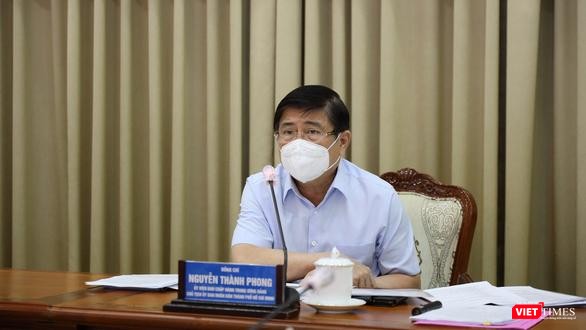 Chủ tịch UBND TP.HCM Nguyễn Thành Phong - Ảnh TTBC Chủ tịch UBND TP.HCM Nguyễn Thành Phong - Ảnh TTBC