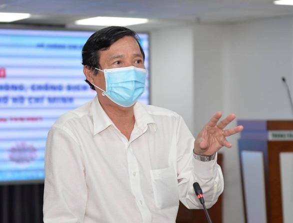 Bác sĩ Nguyễn Hữu Hưng - Phó giám đốc Sở Y tế TP.HCM trao đổi về tình hình dịch bệnh (Ảnh: Tự Trung) Bác sĩ Nguyễn Hữu Hưng - Phó giám đốc Sở Y tế TP.HCM trao đổi về tình hình dịch bệnh (Ảnh: Tự Trung)