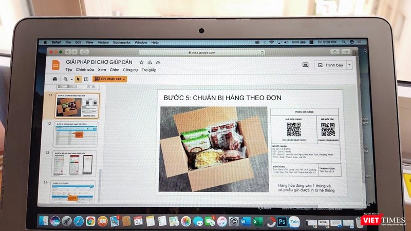 Bước 5: Chuẩn bị hàng theo đơn Bước 5: Chuẩn bị hàng theo đơn