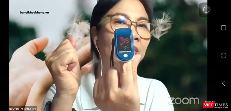 BS Nguyễn Thị Tuyết Mai hướng dẫn đo nồng độ Oxy trong máu đúng cách