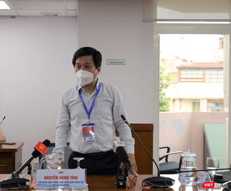Phó Giám đốc Trung tâm Kiểm soát Bệnh tật TP.HCM Nguyễn Hồng Tâm