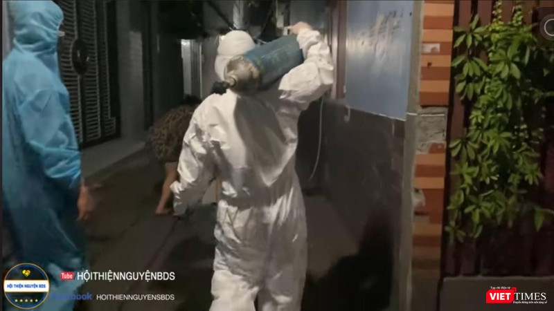 Hội thiện nguyện BĐS hoạt động 24/24 để cứu từng F0