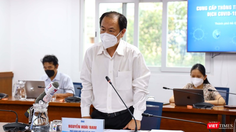 Phó Giám đốc Sở Y tế TP.HCM Nguyễn Hòai Nam Phó Giám đốc Sở Y tế TP.HCM Nguyễn Hòai Nam