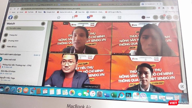 Hội thảo trực tuyến về thúc đẩy đưa nông sản tới vùng dịch TP.HCM Hội thảo trực tuyến về thúc đẩy đưa nông sản tới vùng dịch TP.HCM