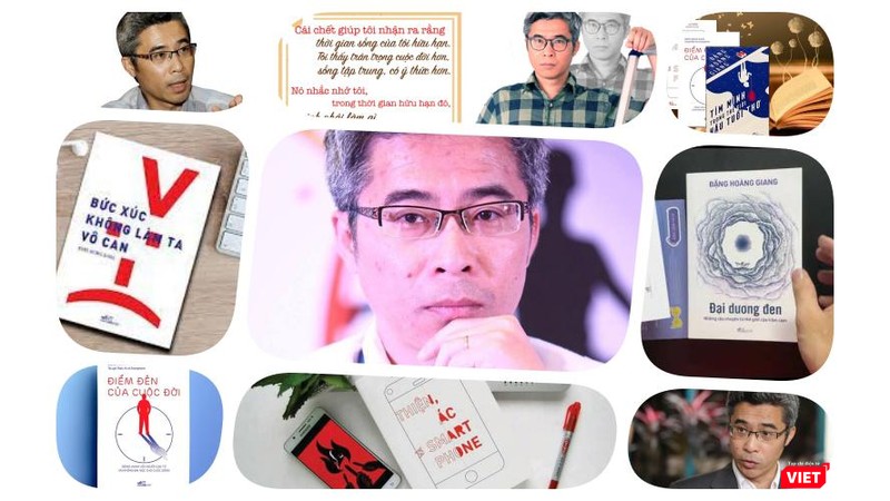 TS Đặng Hoàng Giang có buổi trao đổi bổ ích về lăng nhục và thấu cảm. Ảnh: Hoà Bình ghép