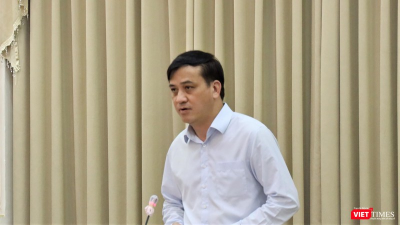 Phó Chủ tịch UBND TP.HCM Lê Hòa Bình. Ảnh: Linh Nhi