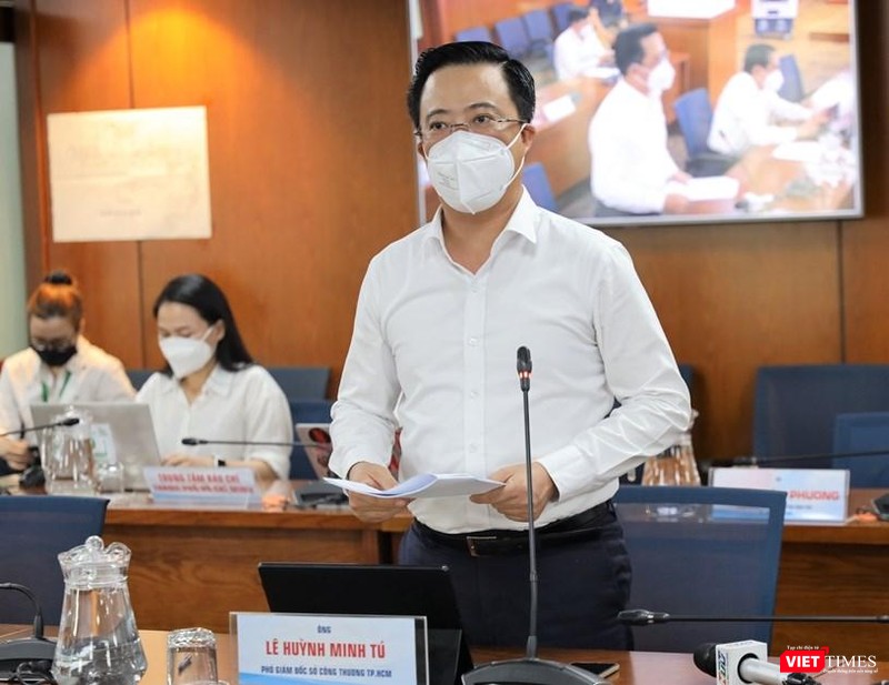 Phó Giám đốc Sở Công Thương Lê Huỳnh Minh Tú. Ảnh: Linh Nhi Phó Giám đốc Sở Công Thương Lê Huỳnh Minh Tú. Ảnh: Linh Nhi