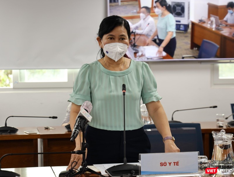 Chánh Văn phòng Sở Y tế Nguyễn Thị Huỳnh Mai. Ảnh: Linh Nhi Chánh Văn phòng Sở Y tế Nguyễn Thị Huỳnh Mai. Ảnh: Linh Nhi