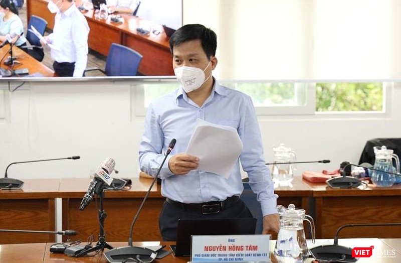 Phó Giám đốc Trung tâm kiểm soát bệnh tật TP.HCM Nguyễn Hồng Tâm