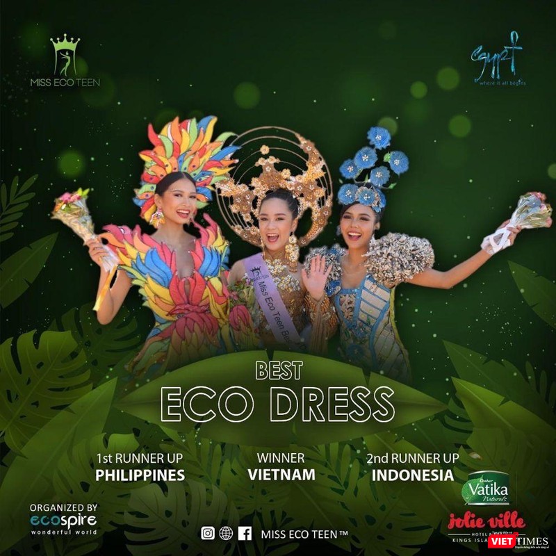 The Best Eco Dress đã gọi tên Việt Nam The Best Eco Dress đã gọi tên Việt Nam