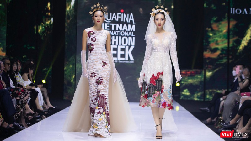 NTK Hoàng Hải khéo léo đưa tinh thần sáng tạo đầy lãng mạn vào BST NTK Hoàng Hải khéo léo đưa tinh thần sáng tạo đầy lãng mạn vào BST