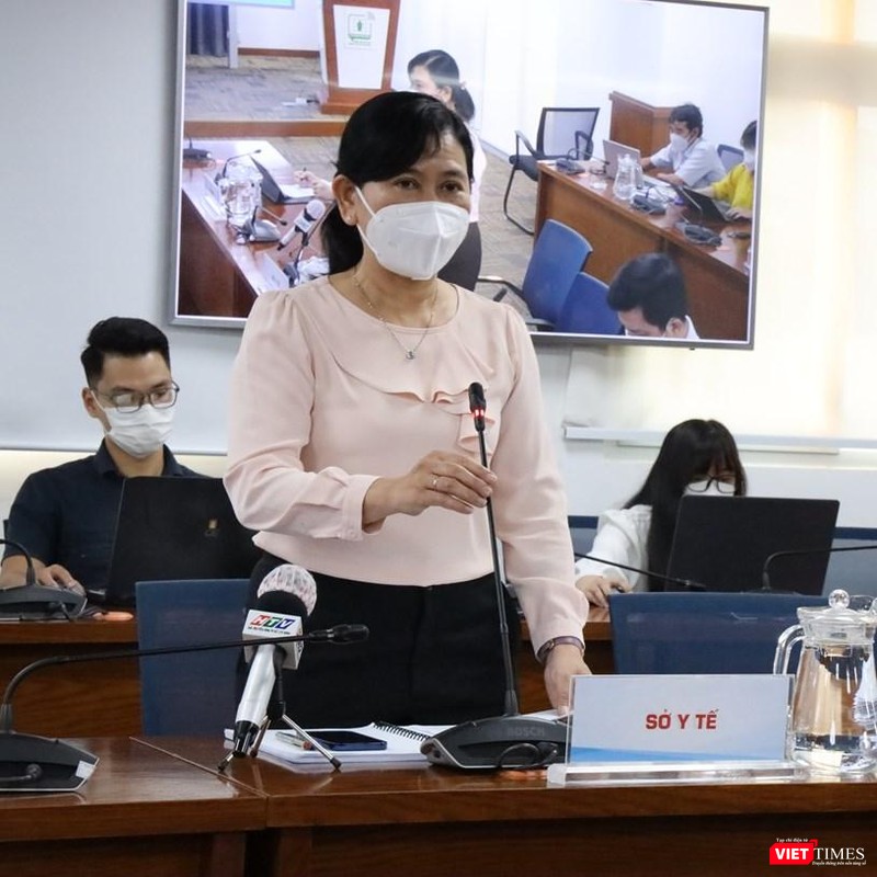 Chánh văn phòng Sở Y tế Nguyễn Thị Huỳnh Mai cho hay, TP.HCM hiện còn hơn 7.000 liều thuốc kháng virus đáp ứng đối tượng đủ điều kiện sử dụng. Ảnh: Thiện Hợp