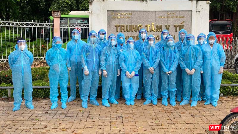 ATM nhân lực tiêm vaccine COVID-19 ở TP.HCM