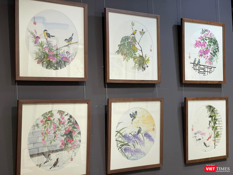 Tranh thủy mặc của họa sĩ Bích Vân