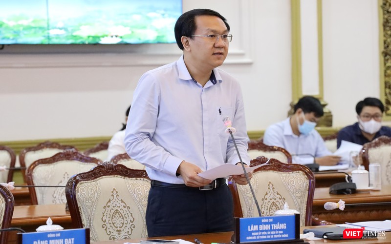 Giám đốc Sở TTTT TP.HCM - ông Lâm Đình Thắng