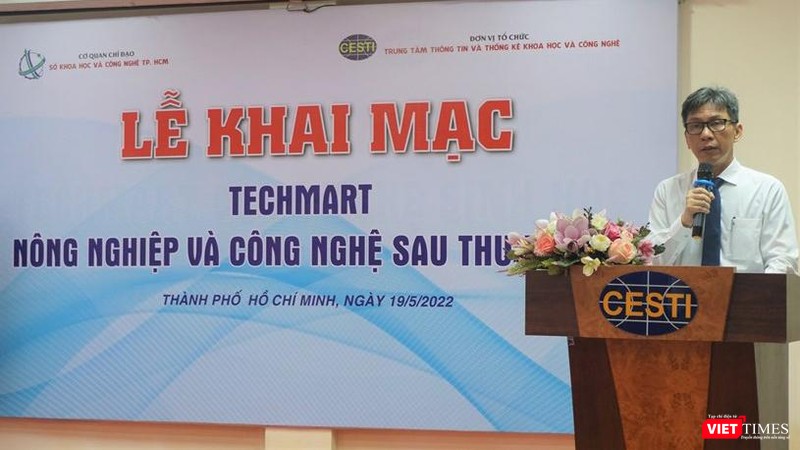 Lễ khai mạc Techmart Nông nghiệp &amp; Công nghệ sau thu hoạch được tổ chức sáng 19/5 tại Trung tâm Thông tin và Thống kê Khoa học và Công nghệ