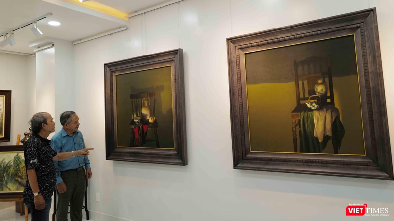 Tranh tĩnh vật sơn dầu của họa sĩ Lê Vượng tại Bình Minh Art Gallery Tranh tĩnh vật sơn dầu của họa sĩ Lê Vượng tại Bình Minh Art Gallery