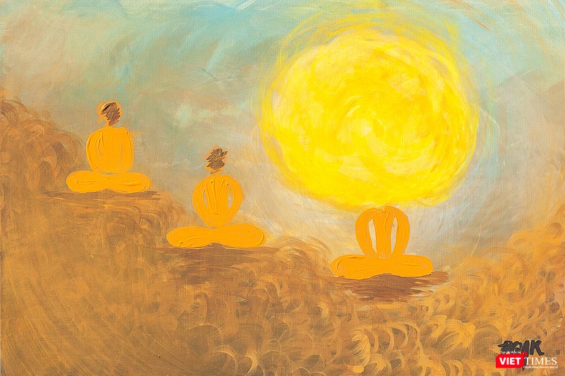 Khiêm nhường - Tranh Đoàn Quang Anh Khanh