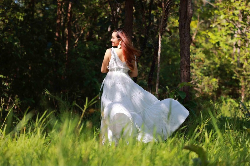 Nàng thơ giữa thiên nhiên Nàng thơ giữa thiên nhiên