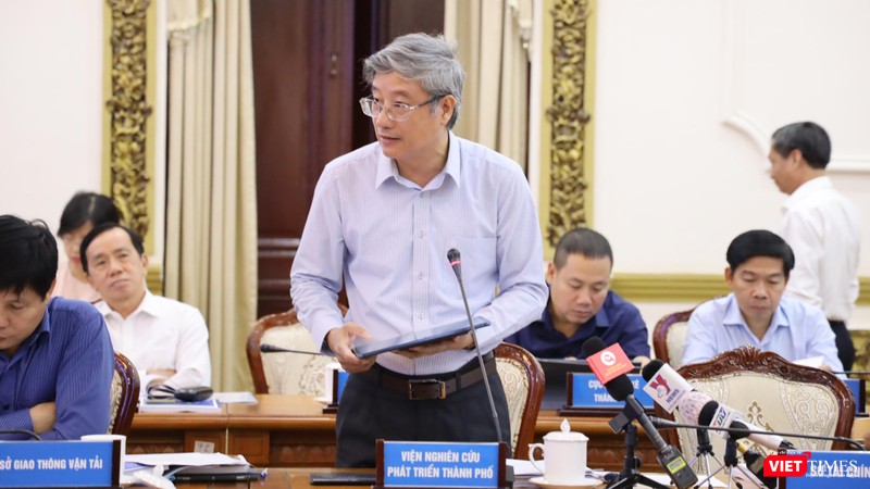 Ông Phạm Bình An, phó Viện trưởng Viện Nghiên cứu Phát triển TP.HCM