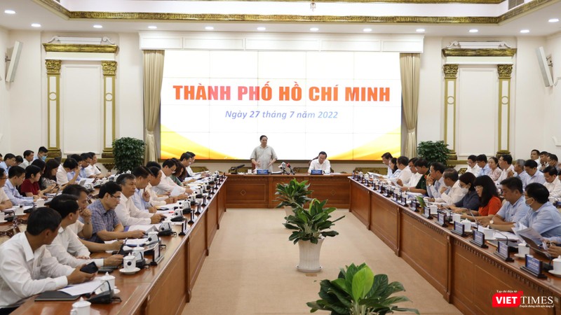 Toàn cảnh cuộc họp của Thủ tướng với TP.HCM Toàn cảnh cuộc họp của Thủ tướng với TP.HCM