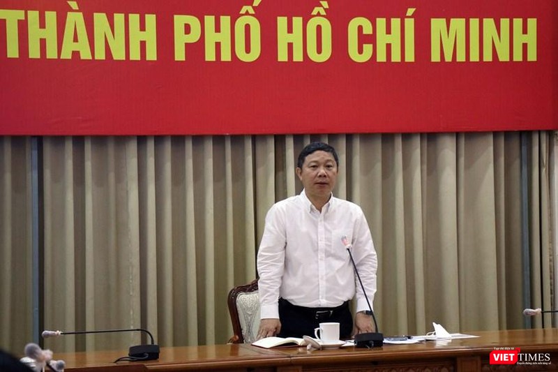 Phó Chủ tịch UBND TP.HCM, ông Dương Anh Đức phát biểu cho biết TP sẽ sớm cung cấp 100% dịch vụ công trực tuyến mức độ 3, 4