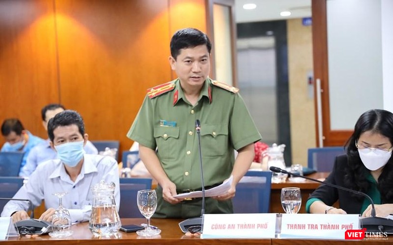 Thượng tá Lê Mạnh Hà - Phó Trưởng phòng tham mưu Công an TP.HCM