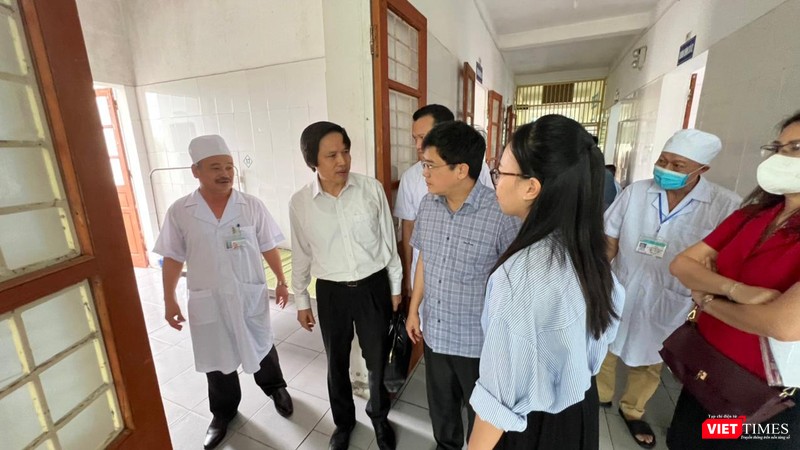 Đoàn kiểm tra sau Hội nghị sơ kết công tác giám định pháp y tâm thần 