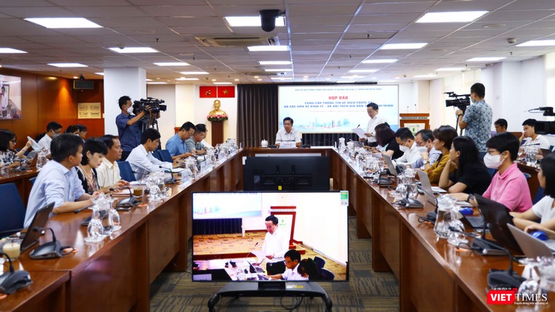 Lãnh đạo TP.HCM sẽ họp báo vào chiều ngày 30/8 để thông tin về tình hình kinh tế - xã hội TP.HCM 8 tháng đầu năm 2022