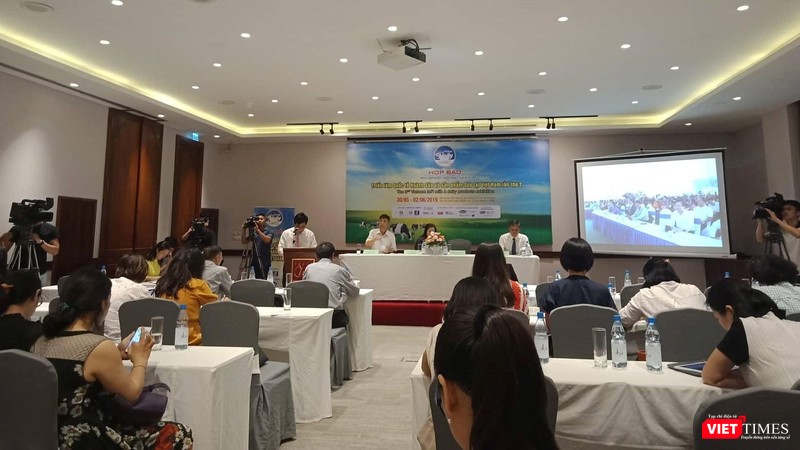 Toàn cảnh buổi họp báo Triển lãm quốc tế ngành sữa lần thứ 2