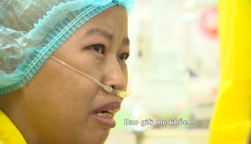 Bé gái chào đời với cân nặng khủng tại Bệnh viện Quận 11 ảnh 6 20 ngày sau sinh, mẹ con bé Bình An mới gặp nhau lần đầu