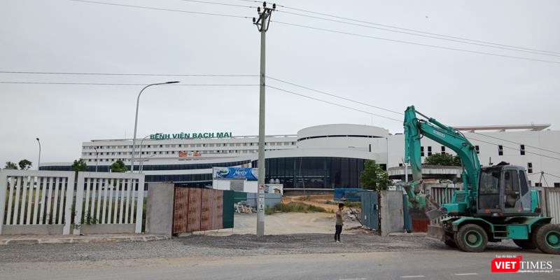 BV Bạch Mai 2 vẫn tiếp tục thi công hoàn thiện.