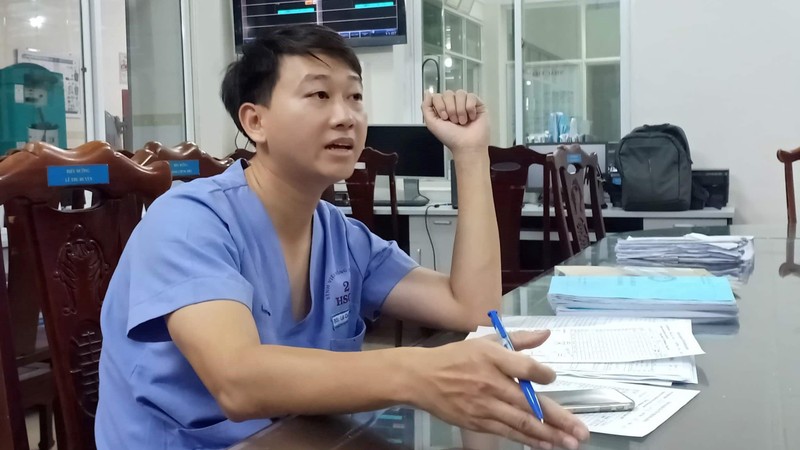 Bác sĩ Lê Quang Thảo chia sẻ về tình trạng của bệnh nhi
