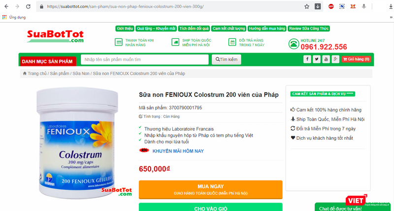 Cục An toàn thực phẩm cảnh báo 9 website quảng cáo lừa dối người tiêu dùng