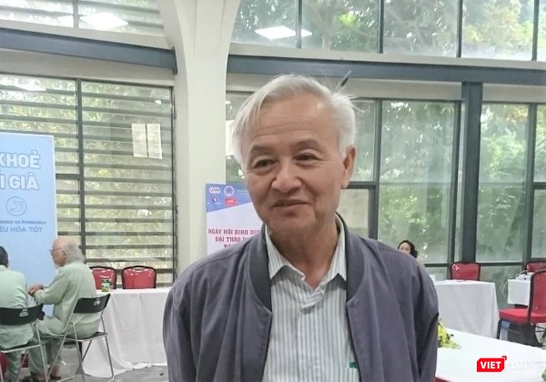 PGS.TS. Tạ Văn Bình - Chủ tịch Hội Người giáo dục bệnh đái tháo đường Việt Nam.