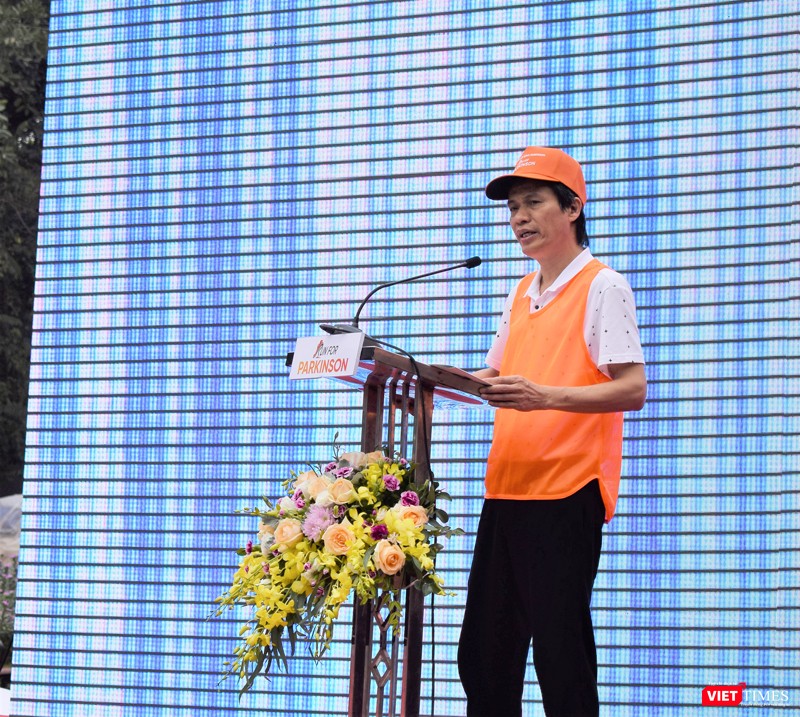 PGS.TS. Đồng Văn Hệ - Phó Giám đốc Bệnh viện Hữu nghị Việt Đức phát biểu tại sự kiện.