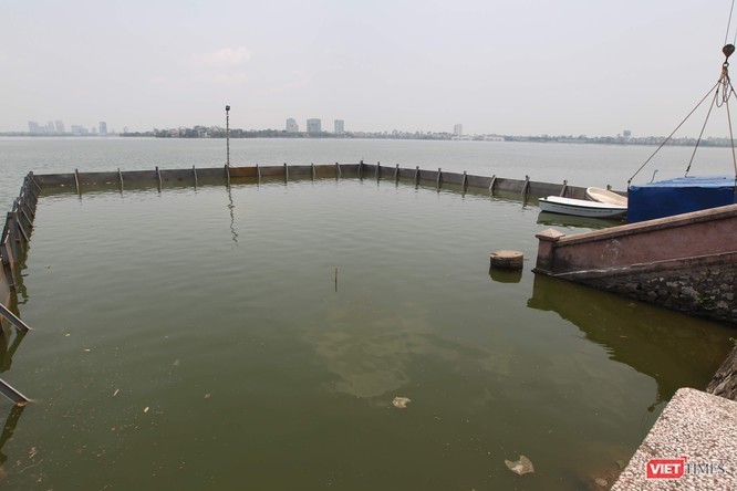 Một góc Hồ Tây cũng được lắp đặt công nghệ xử lý nước vào tháng 5/2019. Một góc Hồ Tây cũng được lắp đặt công nghệ xử lý nước vào tháng 5/2019.