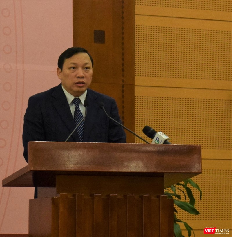 Ông Ngô Hải Phan - Cục trưởng Cục Kiểm soát thủ tục hành chính, Văn phòng Chính phủ - chia sẻ thông tin về Cổng dịch vụ công Quốc gia.