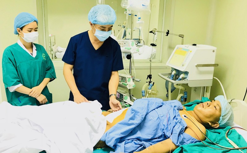 Lần đầu tiên, bệnh viện tuyến tỉnh ghép thận từ người cho chết não thành công