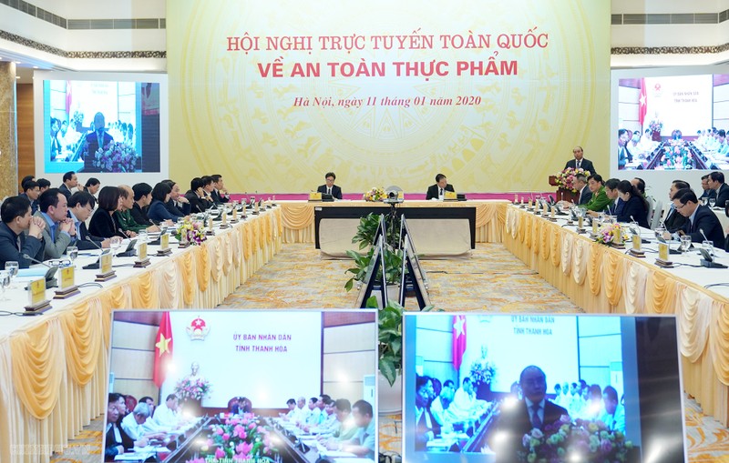 Hội nghị hội nghị trực tuyến toàn quốc nhằm đánh giá thực trạng công tác bảo đảm ATTP sau 3 năm thực hiện Chỉ thị 13.