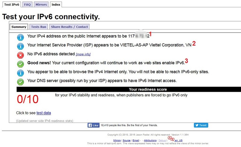 Kiểm tra máy đã sẵn sàng IPv6 với 3 công cụ đơn giản ảnh 2