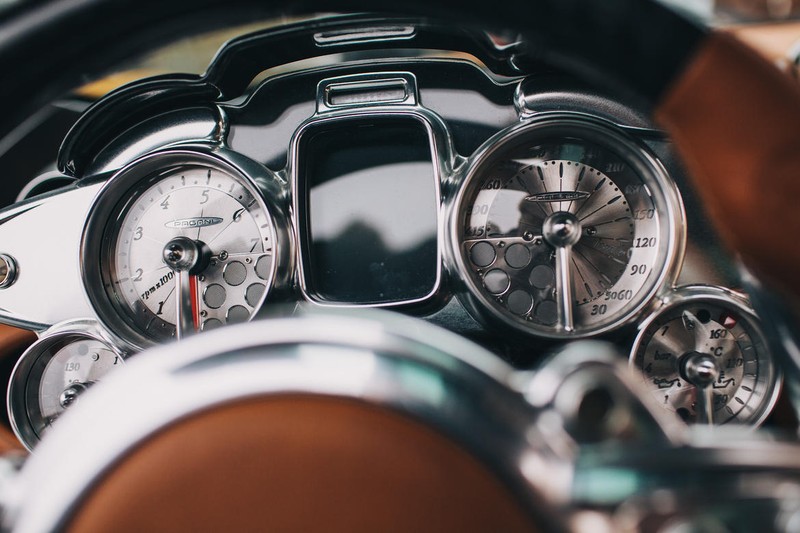 Mãn nhãn nội thất Pagani Huayra giá 78 tỷ đồng ảnh 15