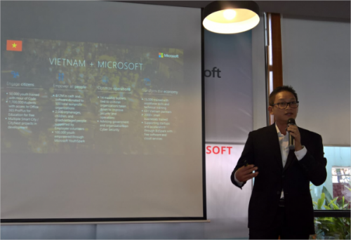 Ông Vũ Minh Trí, TGĐ Microsoft chia sẻ nghiên cứu về chuyển đổi kỹ thuật số Ông Vũ Minh Trí, TGĐ Microsoft chia sẻ nghiên cứu về chuyển đổi kỹ thuật số