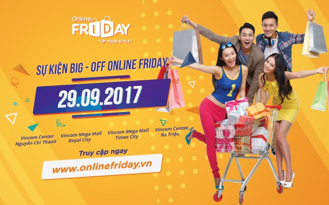 Online Friday 2017: Hàng trăm ngàn sản phẩm khuyến mãi từ hơn 3.000 DN ảnh 1