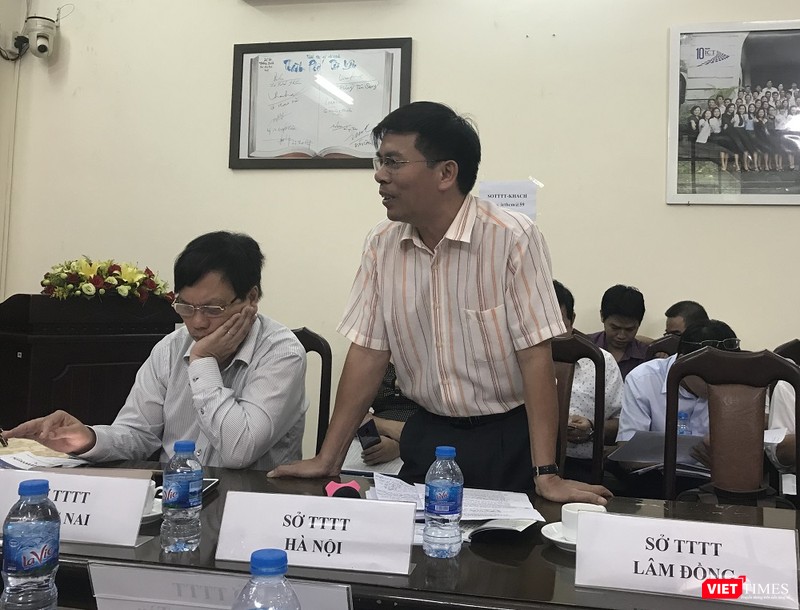 Ông Lê Văn Phong, Phó Chánh Thanh tra Sở TT&TT TP Hà Nội