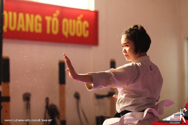 Ảnh đạt giải nhất chủ đề Đam mê của tác giả Lê Minh Hiếu, chụp bằng máy Canon 7D.