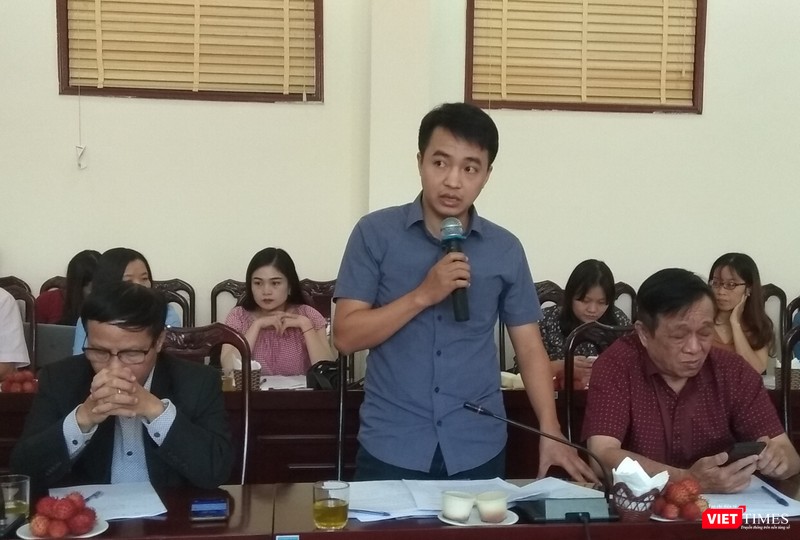 ông Nguyễn Hữu Bắc - Thư ký tòa soạn báo Đất Việt