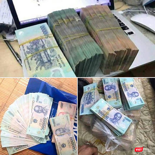 Hình ảnh hấp dẫn được đính kèm các bài viết rao bán tiền giả. Hình ảnh hấp dẫn được đính kèm các bài viết rao bán tiền giả.